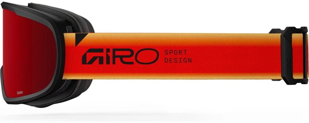 „Giro GIRO ROAM Raudonas/Juodas FADED“ (OTG) žieminiai akiniai (cilindriniai) (geltonos spalvos lęšiai 19–42 % S2 + geltoni 80–99 % S0)
