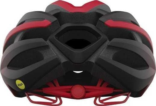 Giro GIRO SYNTHE II INTEGRATED MIPS kelio šalmas matinis juodas ryškiai raudonas dydis. S (51-55 cm) (NAUJIENA)