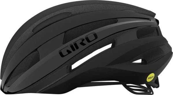 Giro GIRO SYNTHE II INTEGRATED MIPS matinis juodas kelio šalmas, dydis S (51-55 cm) (NAUJIENA)