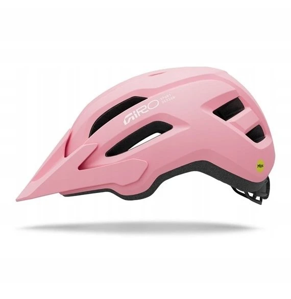 Giro Junior vaikiškas šalmas GIRO FIXTURE II MIPS matinės šviesiai rožinės spalvos, universalus dydis (50-57 cm)