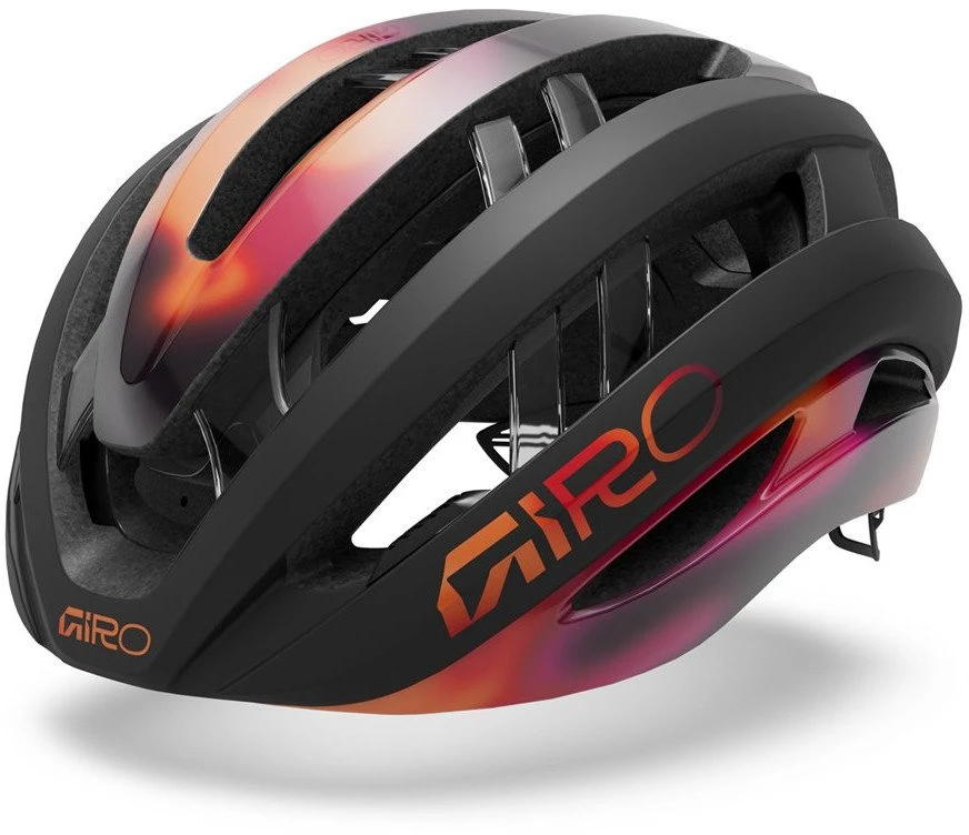 Giro Giro Aries Spherical matinė juoda/oranžinė frequency spalva. M (55-59 cm)