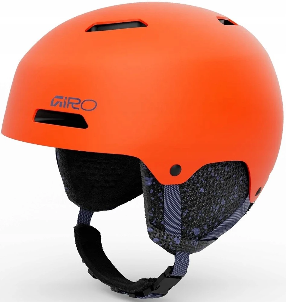 Giro jaunimo žieminis šalmas GIRO CRUE matinės oranžinės spalvos XS dydis (48,5-52 cm)