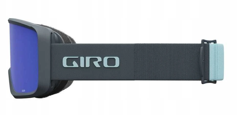Giro Gogle žieminiai GIRO SAGEN DARK SHARK THIRDS (szyba Pilkas Cobalt 8-18% S3 + szyba Geltonas 71% S1) (NEW 2024/2025)