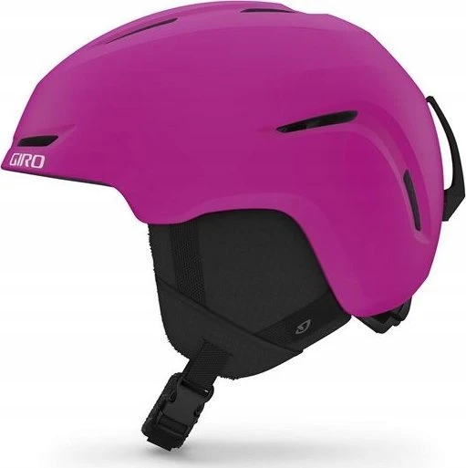 Giro SPUR žieminis šalmas matinės rodamino spalvos, XS dydis (48,5-52 cm) (NAUJIENA 2025)