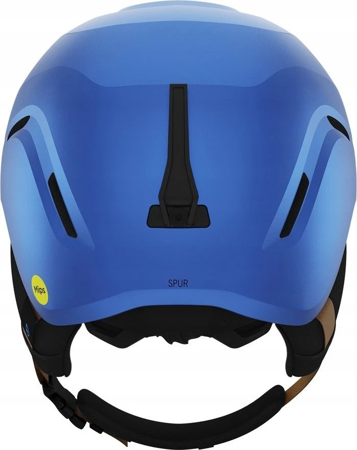 Giro SPUR mėlynas „shreddy yeti“ žieminis šalmas XS dydis (48,5–52 cm) (NAUJAS 2025 m.)