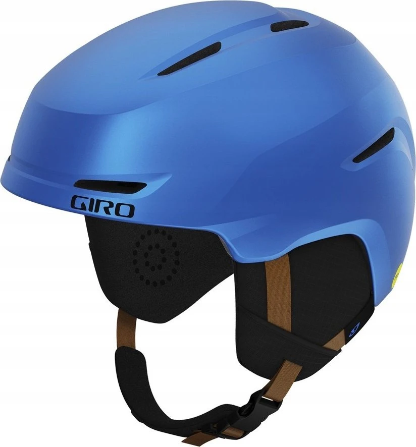 Giro SPUR mėlynas „shreddy yeti“ žieminis šalmas XS dydis (48,5–52 cm) (NAUJAS 2025 m.)