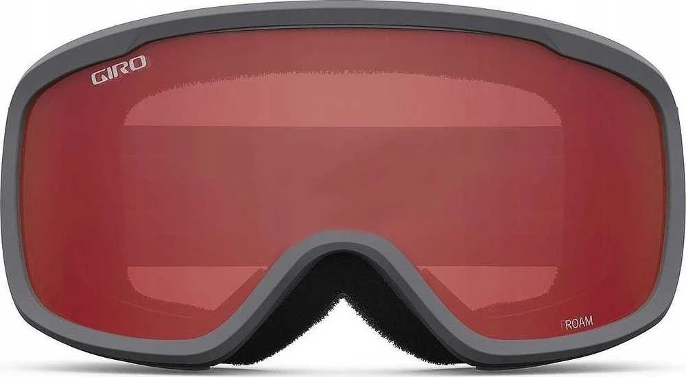 Giro Gogle žieminiai ROAM Pilkas WORDMARK (szyba AMBER SCARLET 39% S2 + Geltonas 77% S1) (NEW 2023/2024)