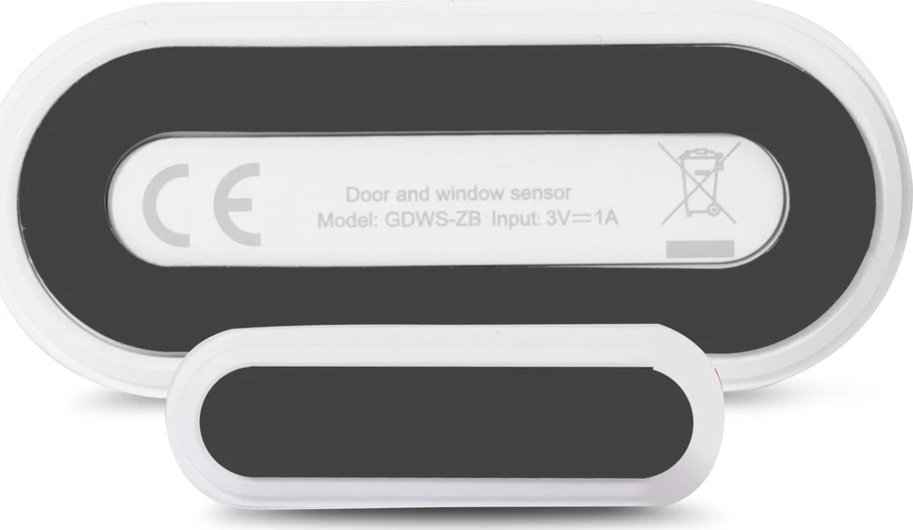GISE Smart Zigbee durų ir langų atidarymo jutiklis | Tuya | GDWS-ZB