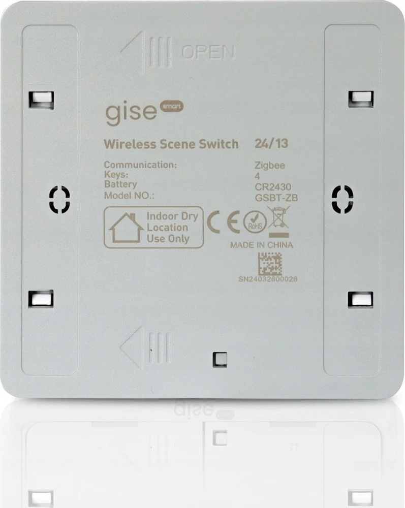 GISE Smart Zigbee scenos mygtukas | Tuya | GSBT-ZB