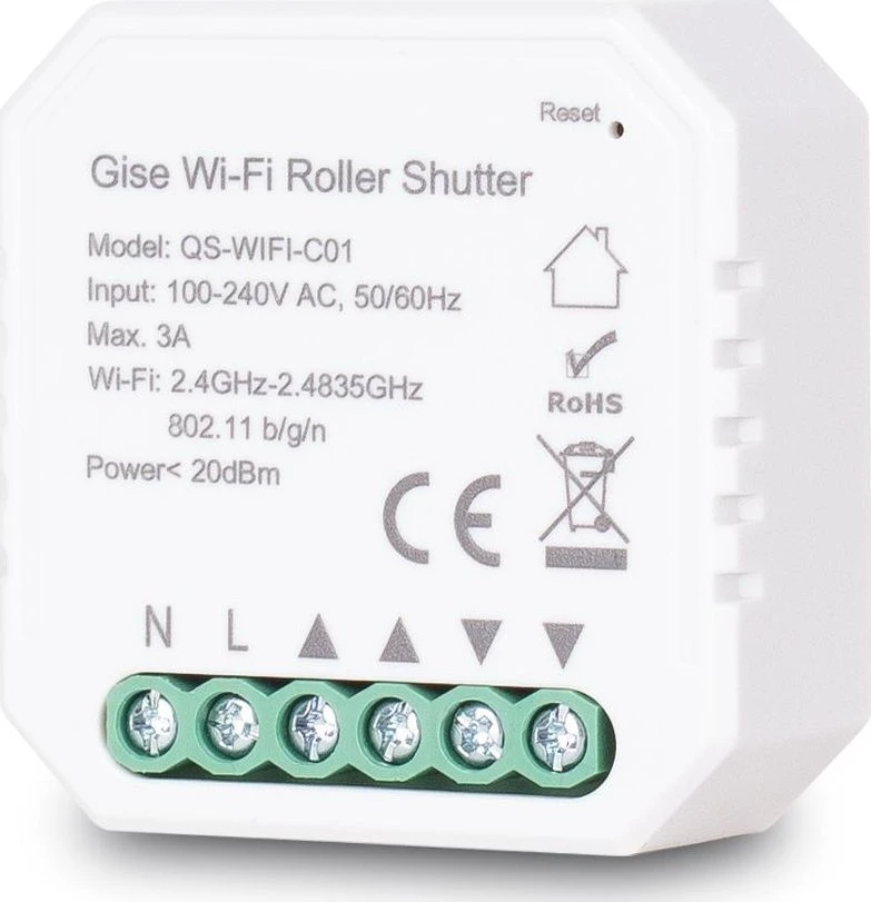 GISE Smart WiFi roletų valdiklis | Tuya