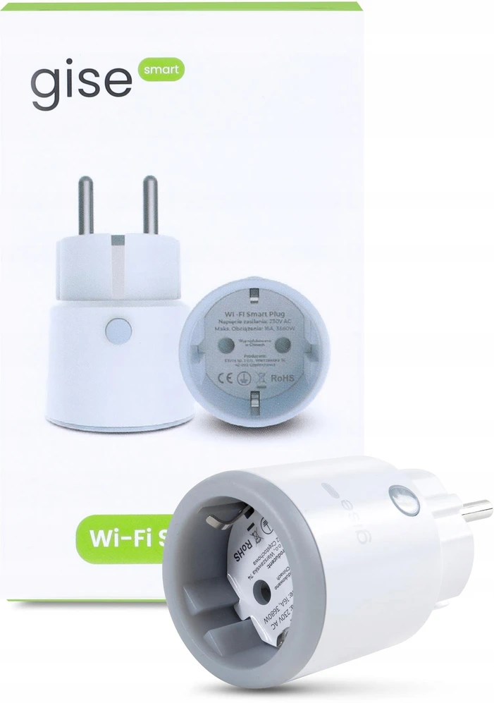GISE išmanusis „WiFi“ išmanusis lizdas | Tuya | SP-02