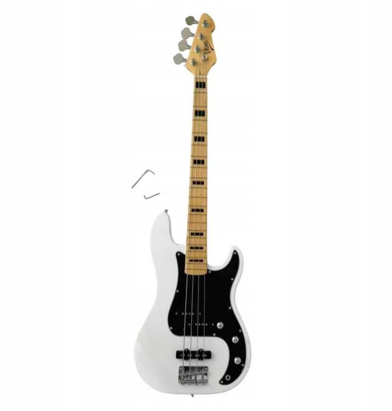 V-TONE PJB46 WH 4/4 elektrinė bosinė gitara, balta