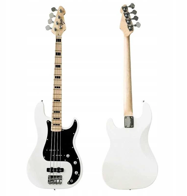 V-TONE PJB46 WH 4/4 elektrinė bosinė gitara, balta