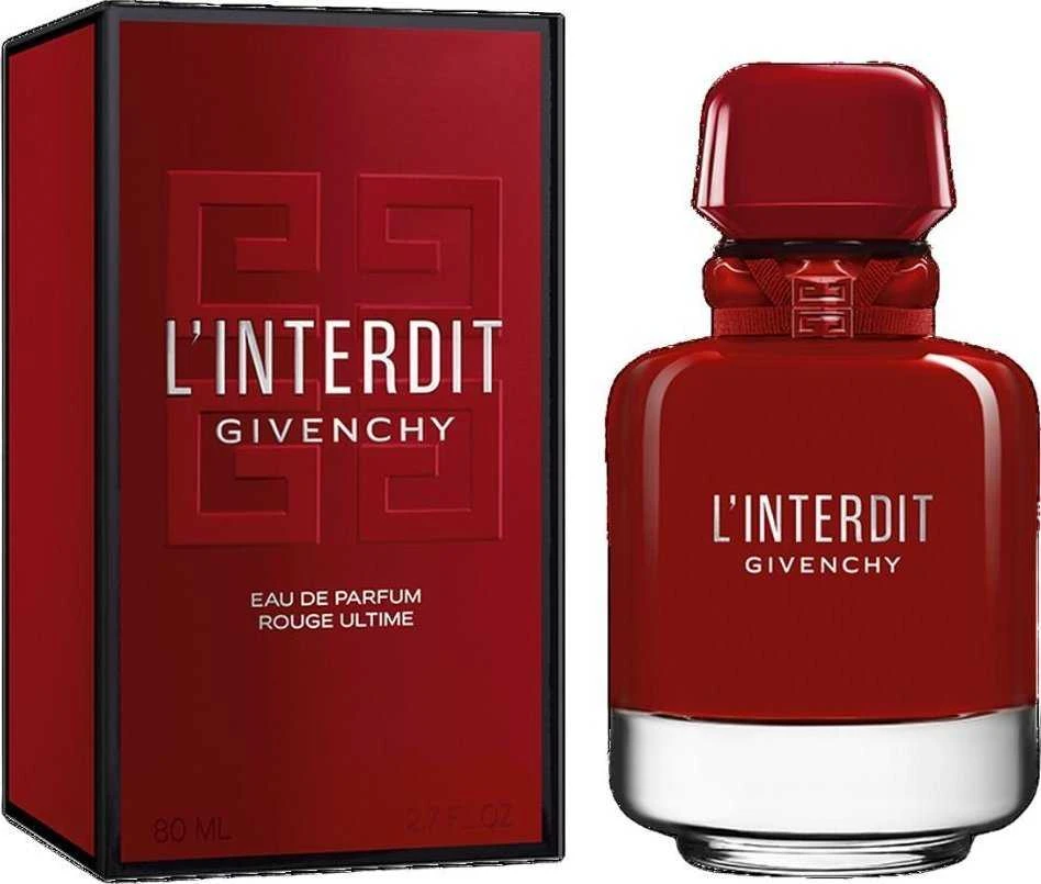 Kvepalai moterims Givenchy L'Interdit Rouge Ultime EDP, 80 ml