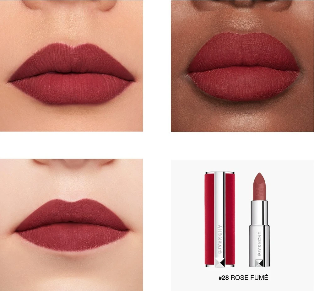 Givenchy Le Rouge Deep Velvet Matte Kreminis Lipstick N28 3.4 g