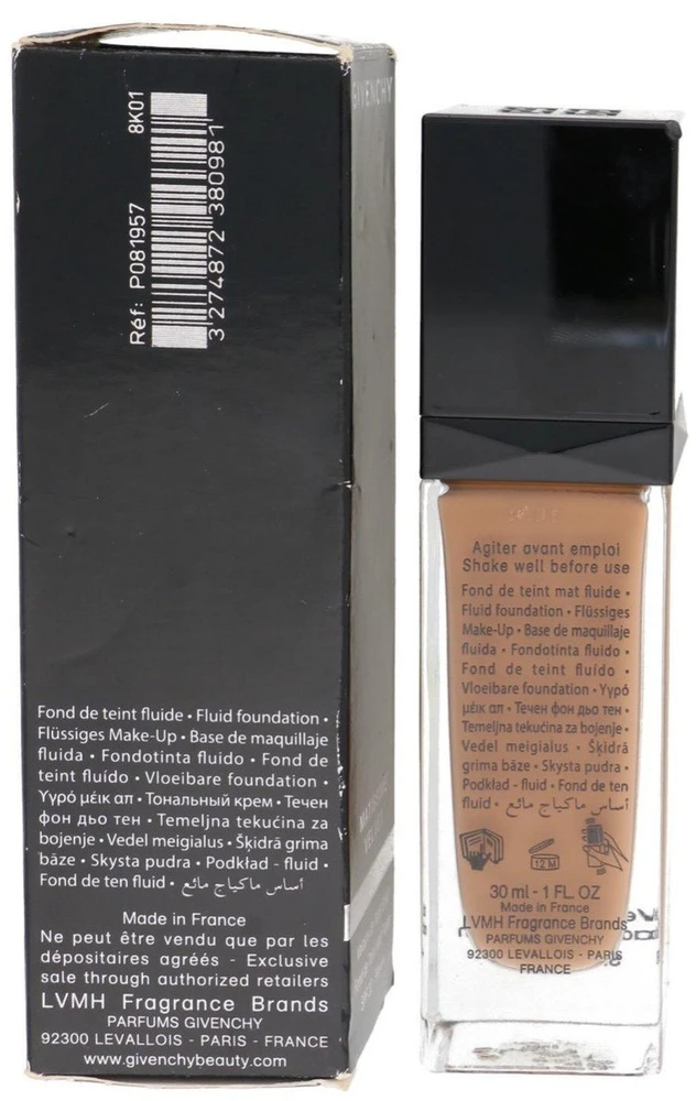Givenchy Matissime Velvet Fluid Fdt 10