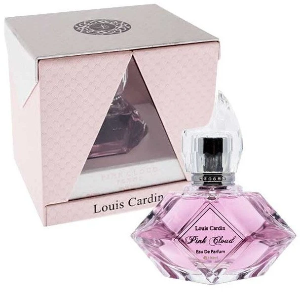 Louis Cardin Rožinė Cloud EDP parfumuotas vanduo moterims, 100 ml