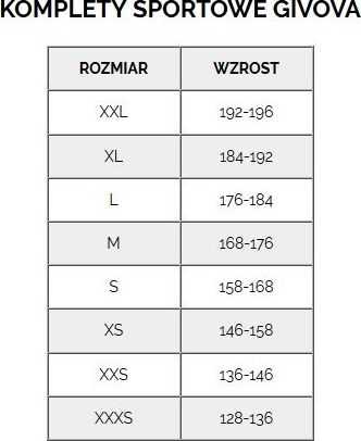 Carruzzo Dres Givova Tuta Revolution granatowo-mėlyna TR033 0402 XS