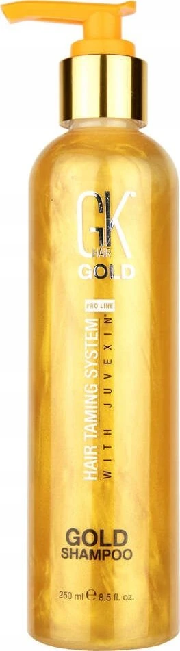 GK hair Global Keratin Gold plaukų šampūnas glotninimui, 250 ml