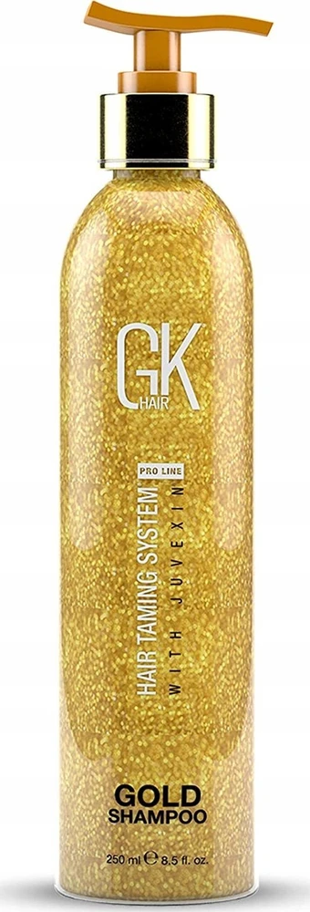 GK hair Global Keratin Gold plaukų šampūnas glotninimui, 250 ml