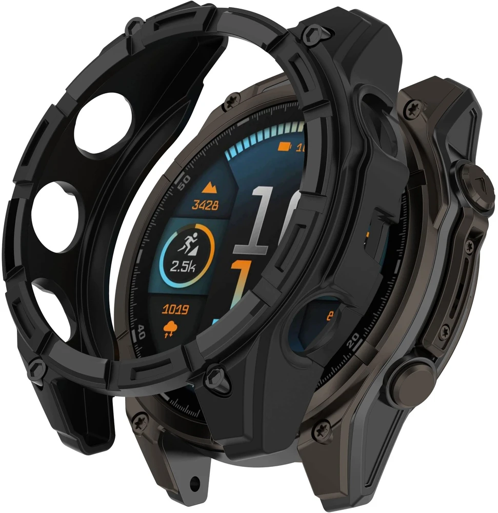 GK PROTECTION Tech-Protect Defense Air dėklas Garmin Fenix 9 51 mm juodas (THP6157)