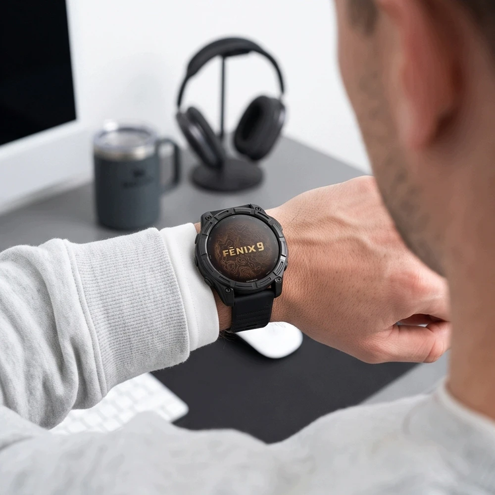 GK PROTECTION Tech-Protect Defense Air dėklas Garmin Fenix 9 51 mm juodas (THP6157)