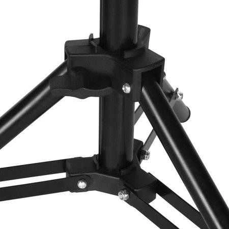 GlareOne G-802 100 cm studijinio apšvietimo stovas su kotu