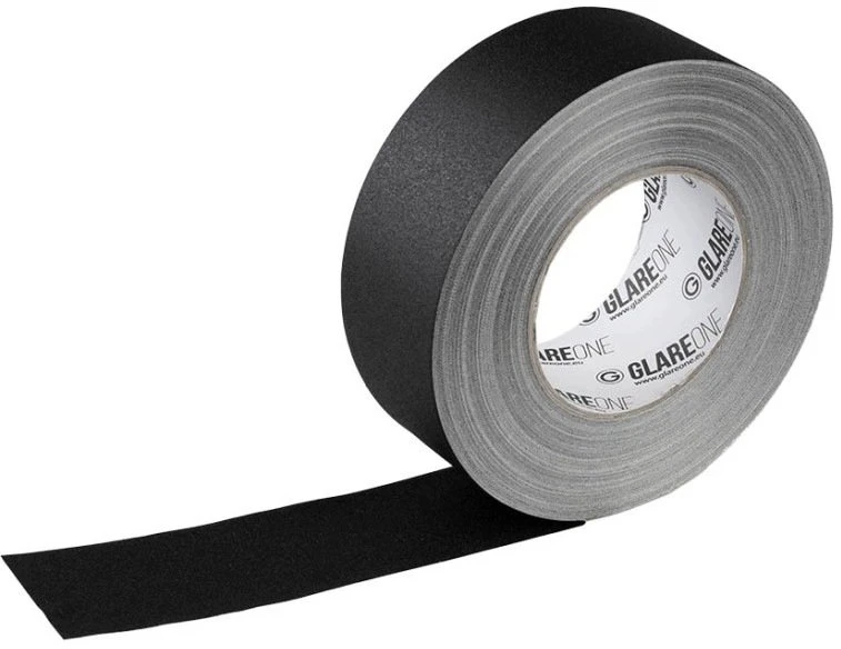 GlareOne Gafterio juosta 50m/5cm Juoda (GL1GAF5050BCK)