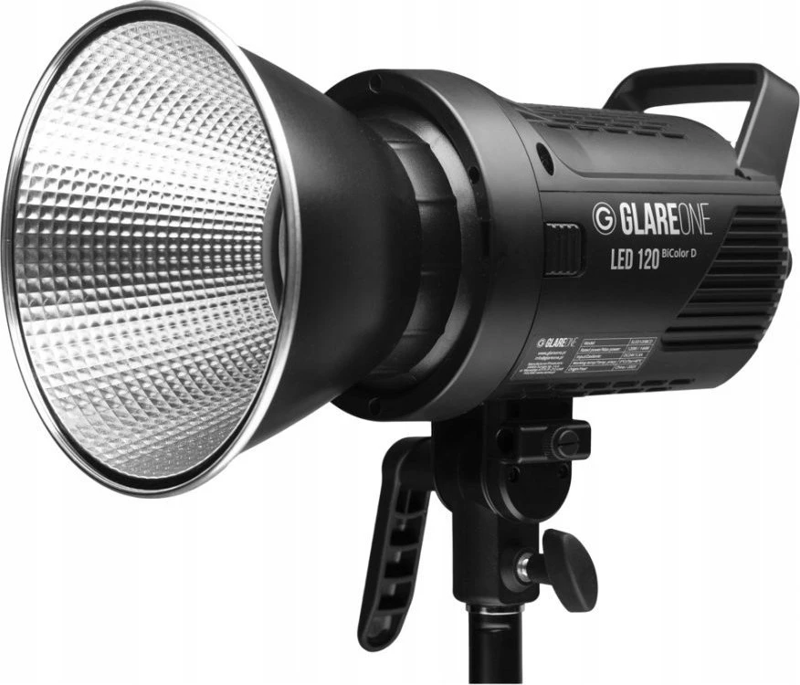 „GlareOne“ „GlareOne LED 120 BiColor D“ studijinis šviestuvas, komplektas