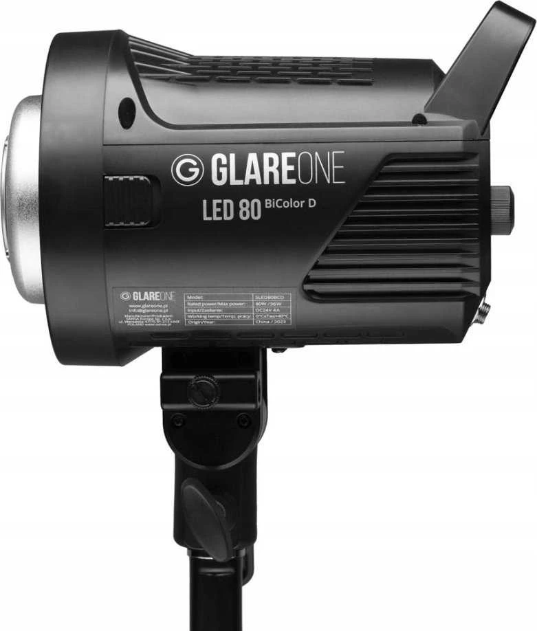 „GlareOne LED 80 BiColor D“ vietos nustatymo komplektas studijiniam apšvietimui