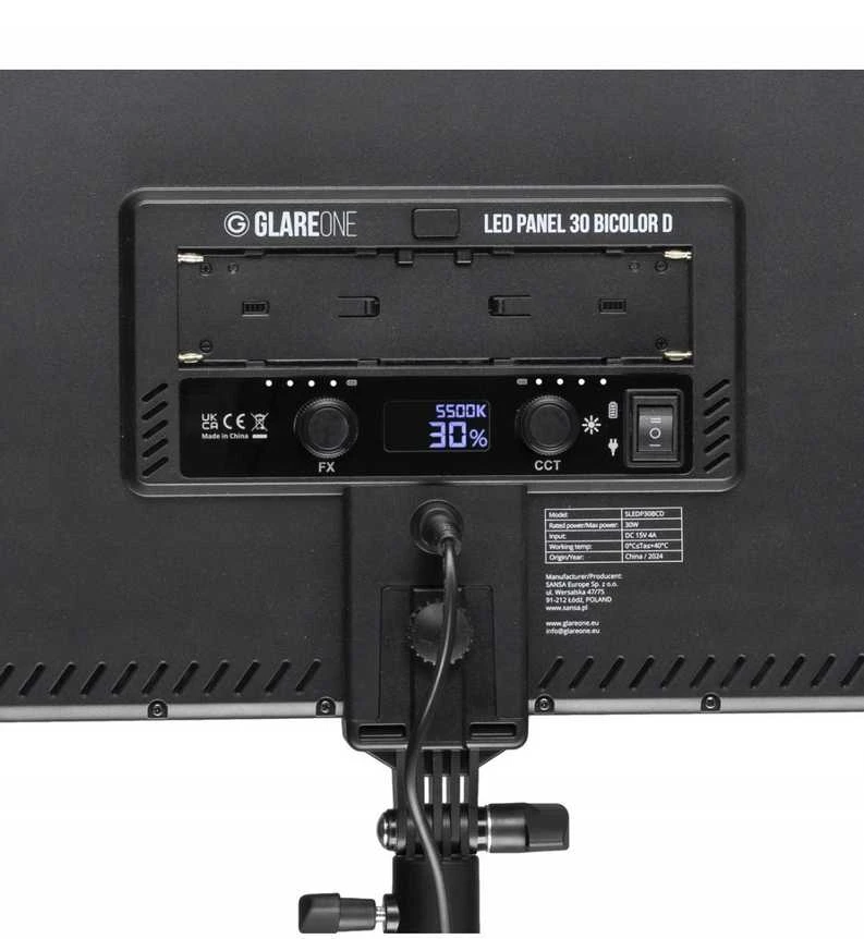 „GlareOne“ LED panelė 30 BiColor D studijinė lempa