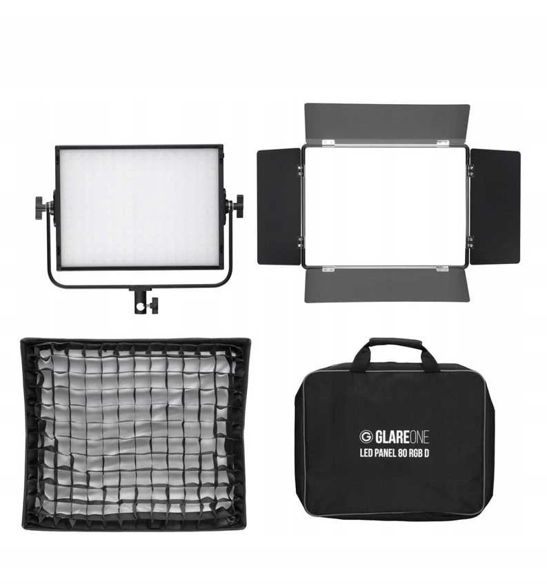 „GlareOne“ LED panelė 80 RGB D studijinė lempa