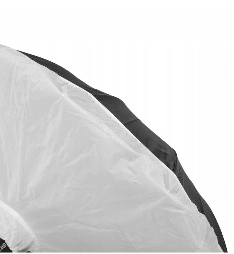 GlareOne Orb 130 Sidabrinis - głęboki sidabrinė parasol su dyfuzorem
