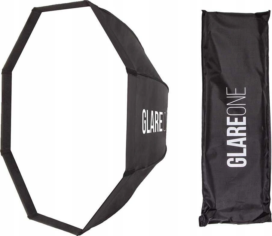„GlareOne Softbox 25x100 PRO“ studijinė lempa – komplektas su grotelėmis