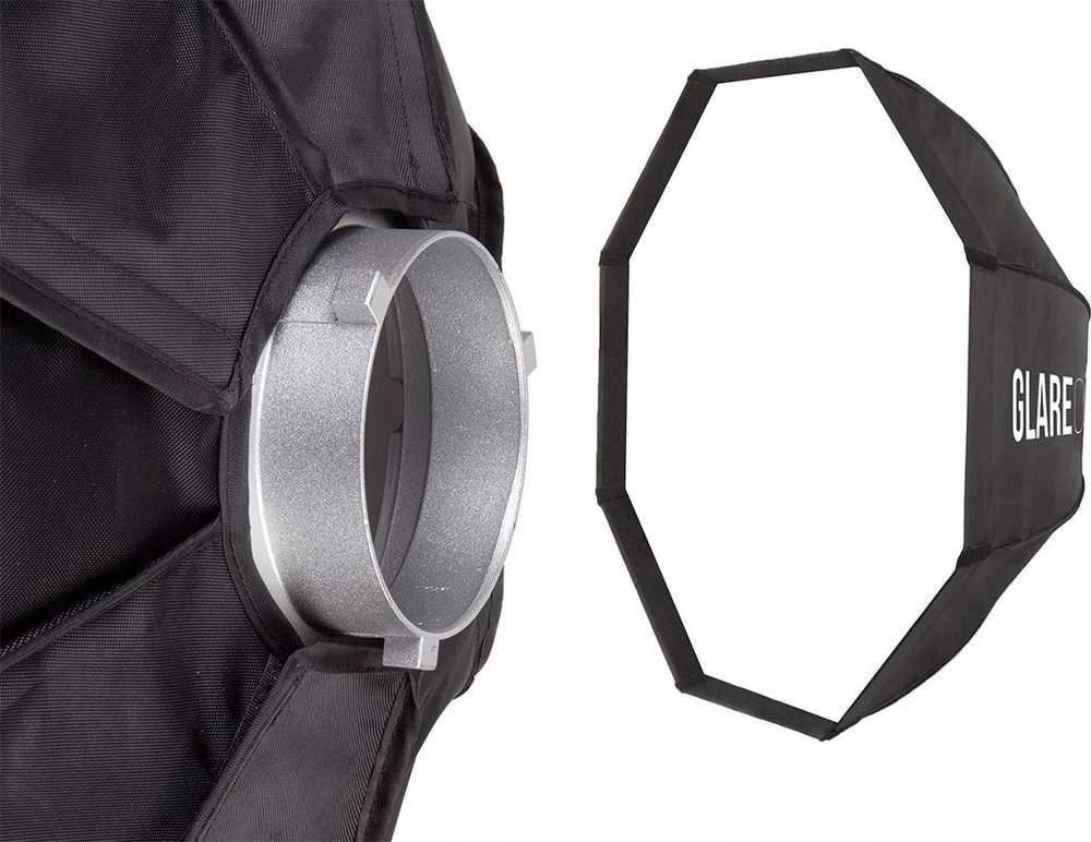 „GlareOne Softbox 25x100 PRO“ studijinė lempa – komplektas su grotelėmis