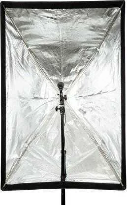„GlareOne“ stačiakampis skėtis-softbox 80x120cm su difuzoriumi reporterių lempoms