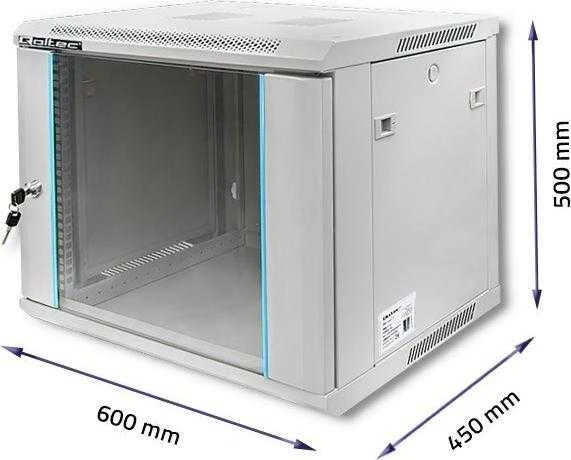 QOLTEC 54484 Rack spintelė 19 colių 9U 600 x 450 x 500