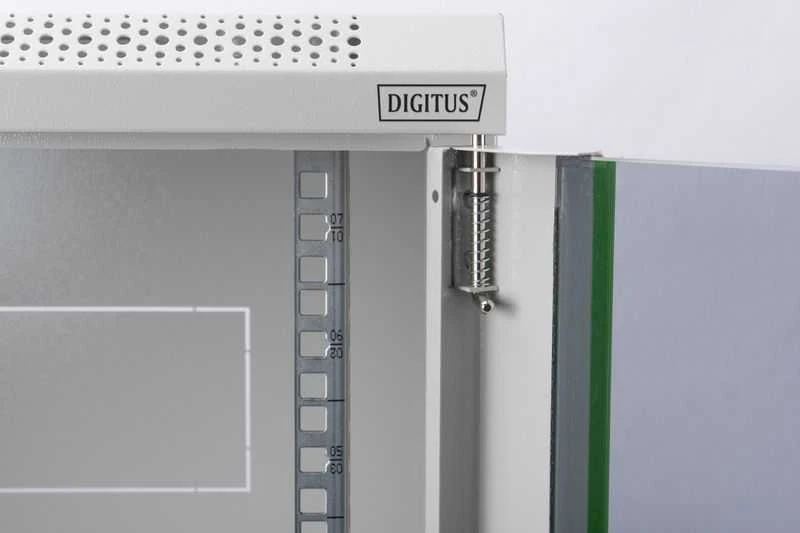 „Digitus“ | Sieninės spintelės, „Dynamic Basic“ serija | DN-19 12-U-EC | 60 x 45 cm | Pilkas