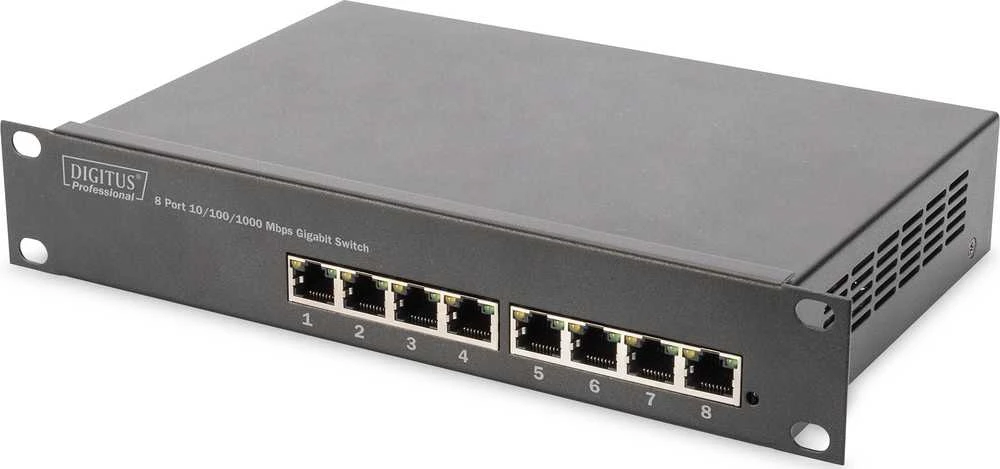 DIGITUS Netzwerk-Set 254 mm (10)-6HE, 312x300mm (B x T)