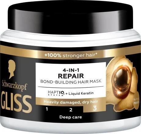 Schwarzkopf Gliss Repair plaukų kaukė