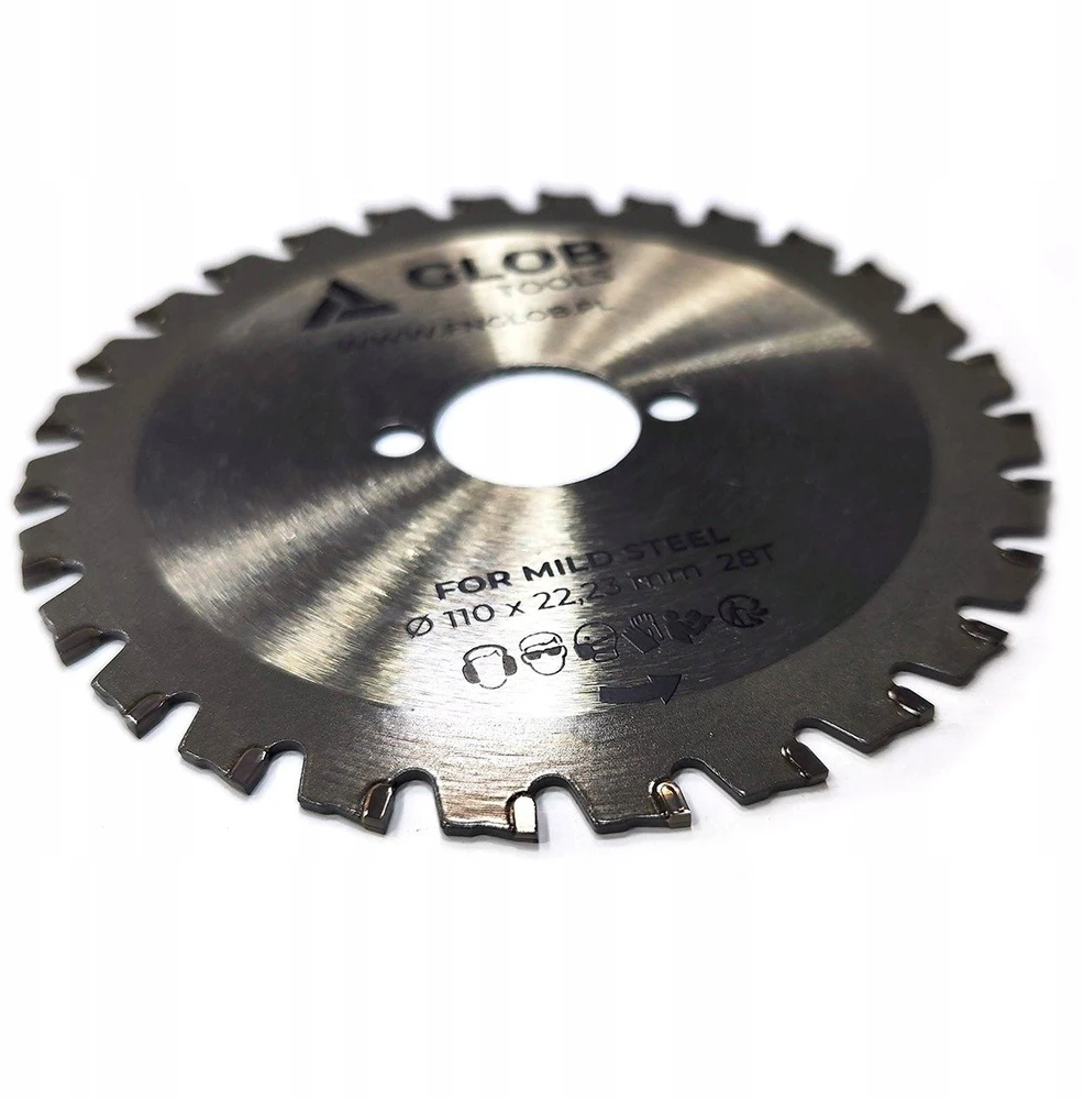 GLOB Diskinis pjūklas GLOB TOOLS TCT 110x22,23mm 28 dantų armatūriniams strypams