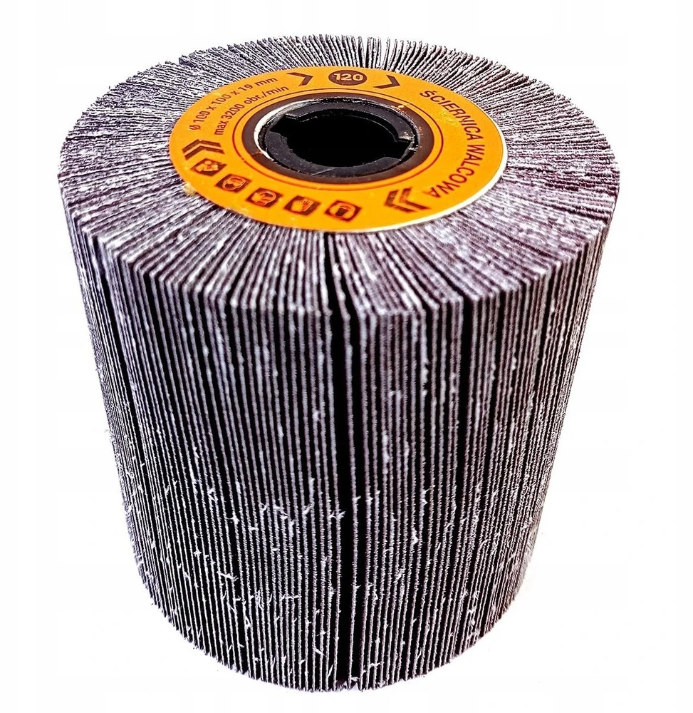 Glob Šlifavimo volelis lapinis šlifavimo diskas iš audeklo 100x100x19mm ALU rinkiniams Satyniarka
