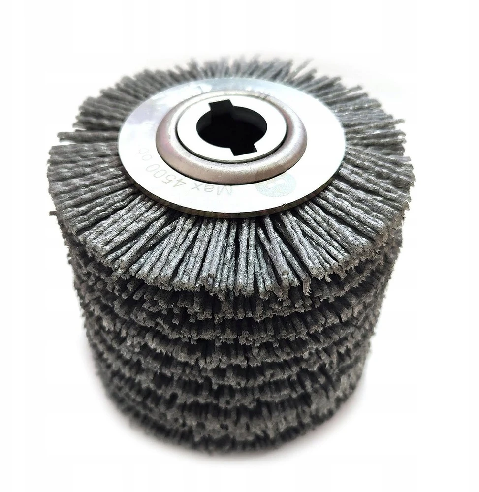 Glob Šepetys medienai sendinti su abrazyviniu pluoštu 100x100x19mm GLOB TOOLS