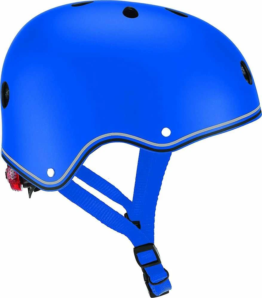 GLOBBER šalmas Primo Lights, XS/S (48-53cm), tamsiai mėlynas