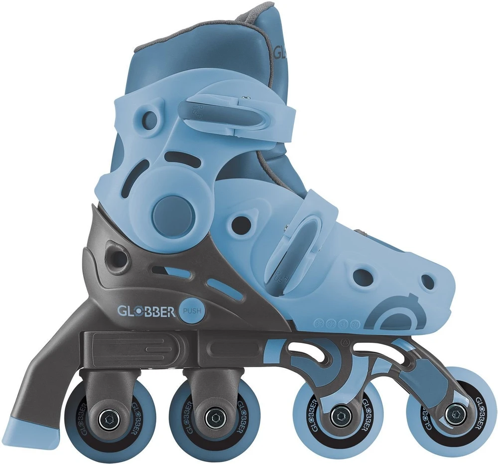 GLOBBER riedučiai Learning Skates 2 in 1, dydis 30-33, mėlyni, 783-200