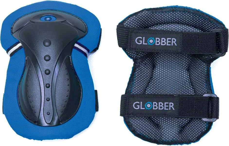 GLOBBER kelių ir alkūnių apsaugų rinkinys, mėlynas Junior XS RANGE B (25-50KG), 541-100