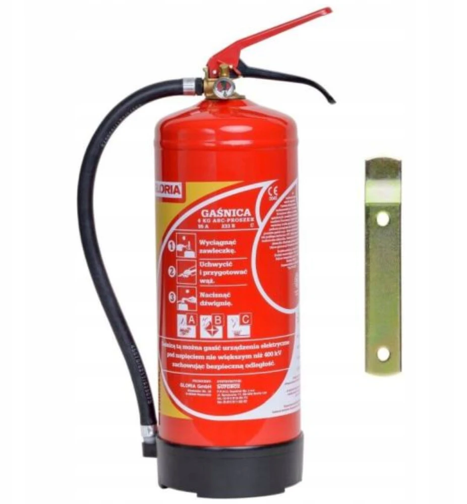 Gloria 6kg miltelinis gesintuvas (PD6-GX)