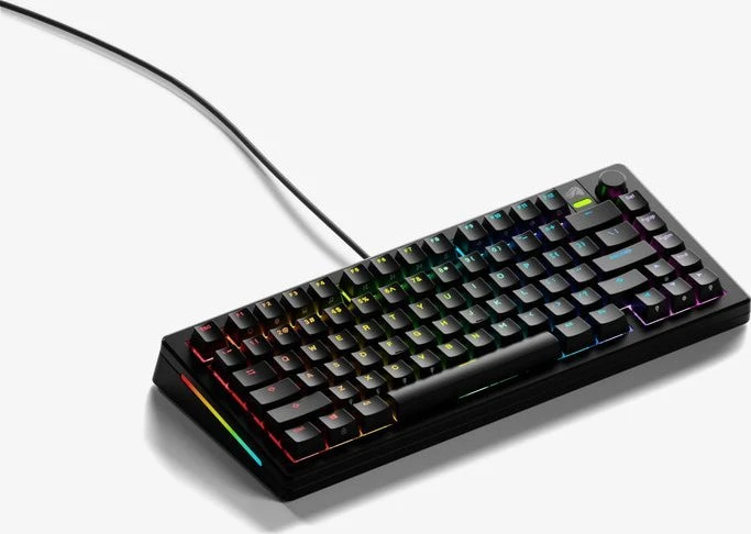 Glorious GMMK 3 75 % Custom Gaming-klaviatūra - Pre-Built, ANSI (US), Fox Switches, juodas