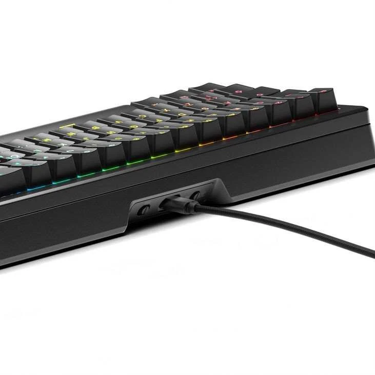 Glorious GMMK 3 Pro 65 % Custom žaidimų klaviatūra – Pre-Built, ANSI US išdėstymas, Fox Switches, juodos spalvos