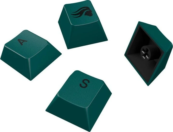 Klaviatūra Glorious GPBT Basics Keycaps, ANSI išdėstymas US, PBT, Dye-Sub – Totem Žalias